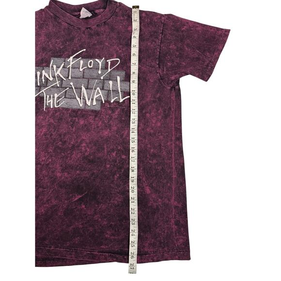 Vintage 1982 Pink Floyd The Wall T-Shirt Hanes Beefy Single Stitch Tie Dye USA - Picture 12 of 12